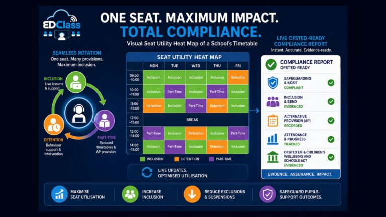 EDClass seats - infographic